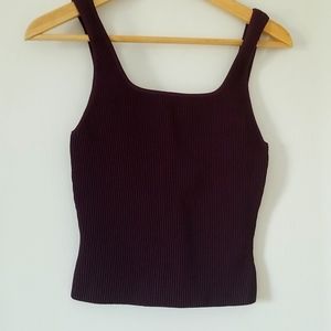 Aritzia sculpt knit tank - M - color Nobel